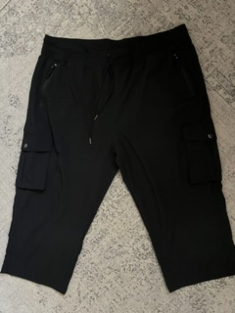🧡3/$15 Soothfeel Black Capris Women's XXL